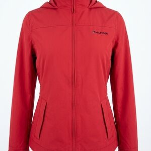 Tommy Hilfiger Women's Red Utility Jacket
